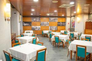 Restaurace v ubytování Rias Bajas