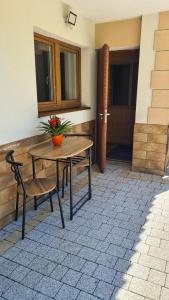 Balkón nebo terasa v ubytování Apartament Za Potokiem