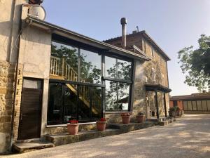 Budova, kde se bed and breakfast nachází