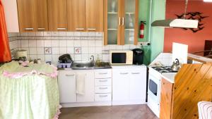 Kuchyň nebo kuchyňský kout v ubytování Coco Mango Suites