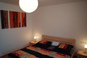 Tempat tidur dalam kamar di Fuchsia Lodge