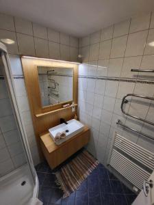 Kúpeľňa v ubytovaní Apartment Mölltaler Gletscher 6