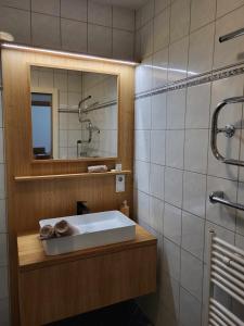 Kúpeľňa v ubytovaní Apartment Mölltaler Gletscher 6