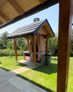 Zahrada ubytování Vila Mana