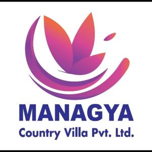 un logo pour une société appelée manabaseva county ville ppwxhd dans l'établissement MANAGYA COUNTRY VILLA, 