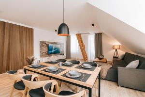 Posezení v ubytování Apartmán 25 Karlova Studánka