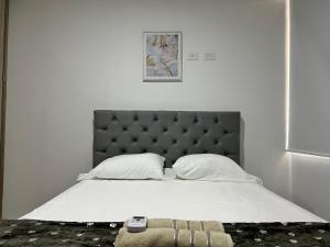 Postel nebo postele na pokoji v ubytování Río Guatapuri y Confort Deluxe