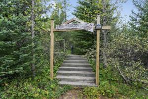 Garden sa labas ng Cabin Úthlíð - Birta Rentals