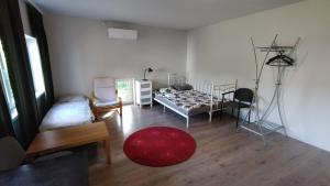 Postel nebo postele na pokoji v ubytování Guesthouse near Tallinn