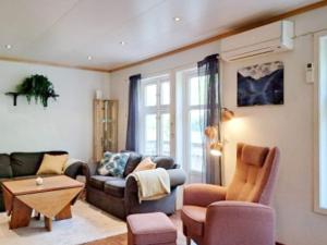 Posezení v ubytování Holiday home Bakka