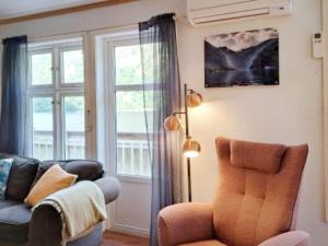 Posezení v ubytování Holiday home Bakka