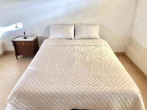 Postel nebo postele na pokoji v ubytování Hospedaje Casa Lola
