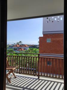 Ein Balkon oder eine Terrasse in der Unterkunft VIILA VEAR