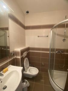 Koupelna v ubytování Apartmani590