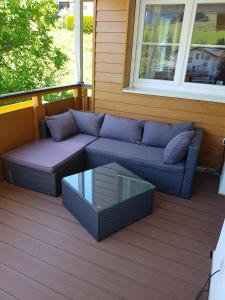 A seating area at Appartment Ahorn
