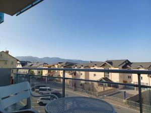 Splošen pogled na gorovje oz. razgled na gore, ki ga ponuja apartma