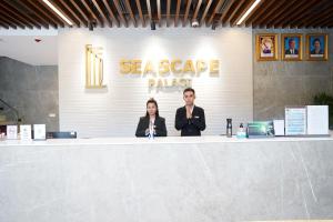 Predvorje ili recepcija u objektu Seascape Palace Hotel