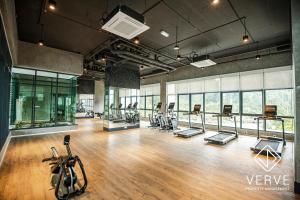 Fitness centrum a/nebo fitness zařízení v ubytování Ipoh Tambun Lost World Onsen by Verve