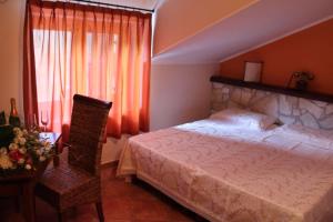 Letto o letti in una camera di Rifugio Fasanelli
