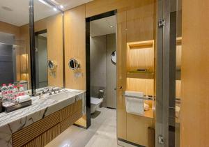 Koupelna v ubytování Hyatt Regency Tianjin East