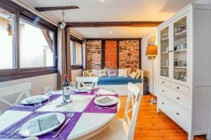 Ruang duduk di Appartement - Alcôve et chocolat - Albi
