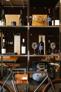 Nápoje v ubytování Agriturismo Podere Cavaga Lago d'Iseo Agribio Winery