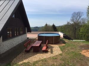 Bazén v ubytovaní Chalet Drevarska alebo v jeho blízkosti