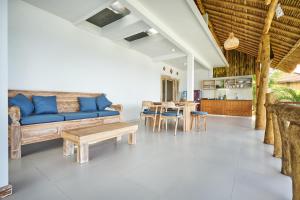 Posezení v ubytování Arungan Villas