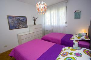 Posteľ alebo postele v izbe v ubytovaní Split Luxury Apartments Rodin