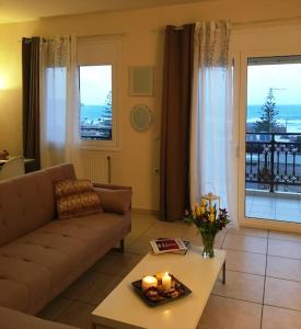Posezení v ubytování Sea View Apartment #2