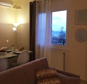 Posezení v ubytování Sea View Apartment #2