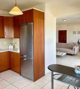 Kuchyň nebo kuchyňský kout v ubytování Sea View Apartment #2