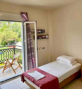 Postel nebo postele na pokoji v ubytování Sea View Apartment #2