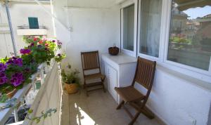 Balkón alebo terasa v ubytovaní Split Luxury Apartments Rodin