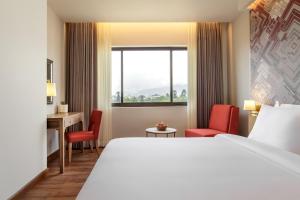 Dusit Princess Kathmandu客房内的一张或多张床位