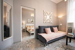 Posteľ alebo postele v izbe v ubytovaní Apartament u Olechny 2