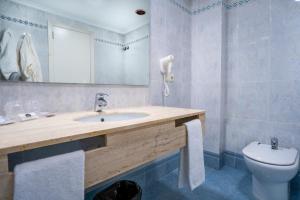 Koupelna v ubytování Hotel Bartos