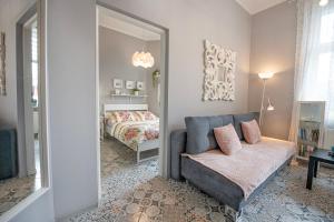 Posteľ alebo postele v izbe v ubytovaní Apartament u Olechny 2