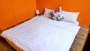 Letto o letti in una camera di PianoPiano B&B