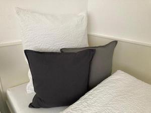 Ένα ή περισσότερα κρεβάτια σε δωμάτιο στο Schönes Zimmer in guter Lage in Aalen/Unterkochen