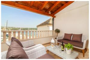 Μπαλκόνι ή βεράντα στο Luxury Penthouse Roberta