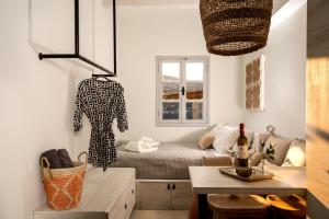 Posezení v ubytování Thalassa Luxury Studios Lindos