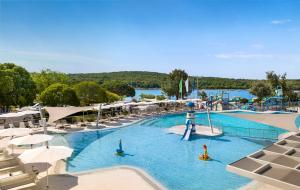 Der Swimmingpool an oder in der Nähe von Maistra Camping Veštar Mobile homes