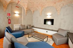 Posezení v ubytování ANNAMA Coliving