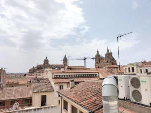 Výhľad na mesto Salamanca alebo výhľad na mesto priamo z hotela