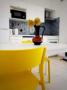 Kuchyň nebo kuchyňský kout v ubytování Apartmani Vrančić