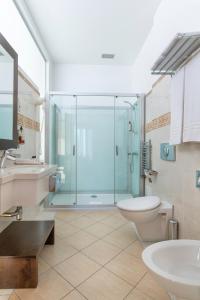 Koupelna v ubytování Grand SPA Lietuva Hotel Druskininkai
