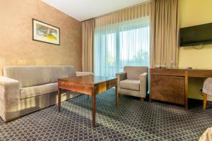 TV a/nebo společenská místnost v ubytování Grand SPA Lietuva Hotel Druskininkai