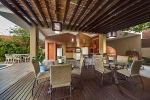Khu vực ghế ngồi tại Casa Fênix