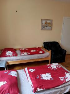 Posteľ alebo postele v izbe v ubytovaní Macedonia Home